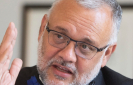 Ebrahim Rasool, who will be returning as ambassador to the US, addresses the Cape Town Press Club on 15 December 2020. (Photo: Gallo Images / Brenton Geach)